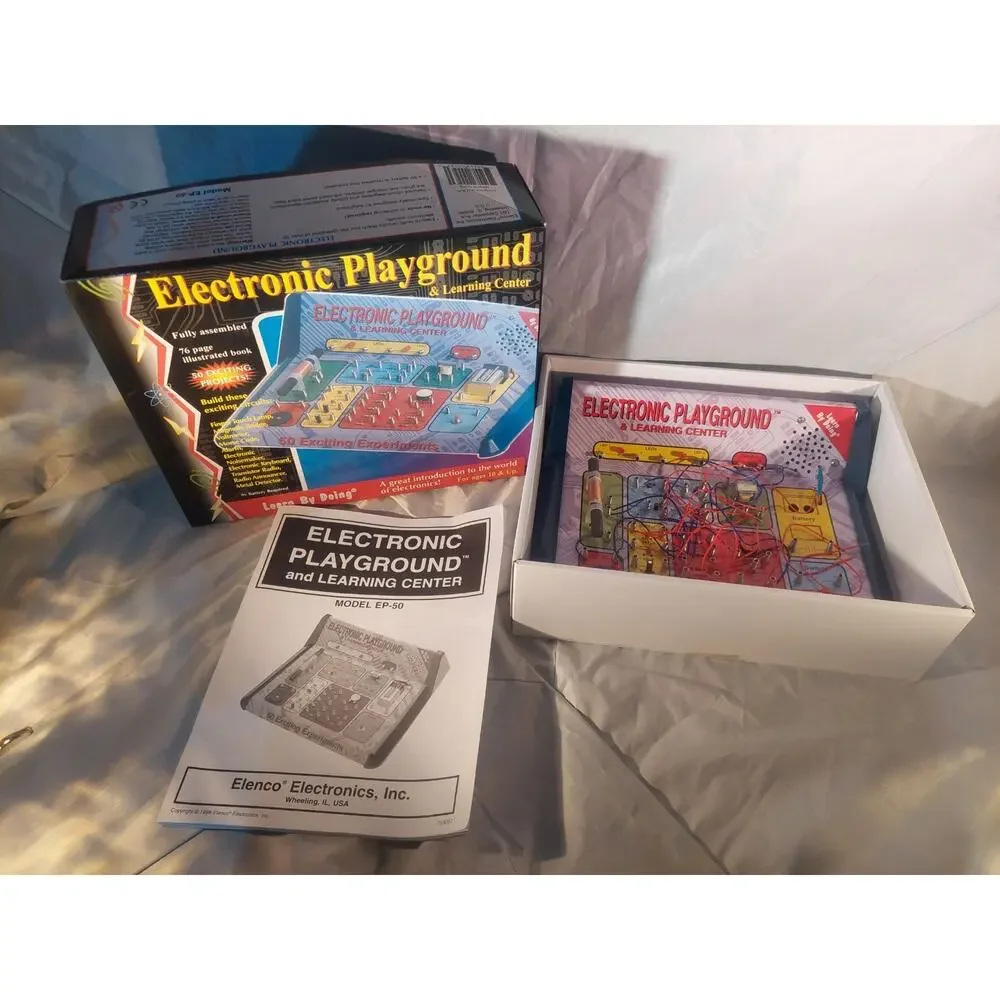 Elenco EP-50 in 1 Electronic Playground and Learning Center New open box